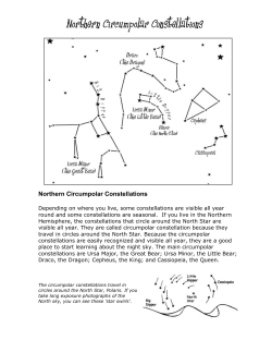 Northern Circumpolar Constellations