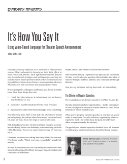 It`s How You Say It