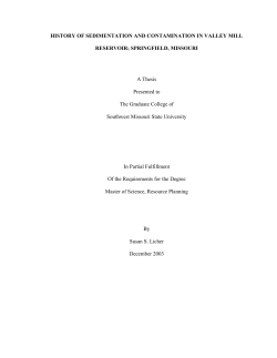 Susan S. Licher, 2003 - Ozarks Environmental and Water Resources