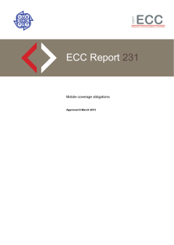 ECC Report 231 - ECO Documentation Database