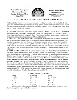 Cooking a Whole Turkey