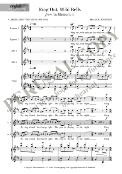 Ring Out Wild Bells - English Philharmonia