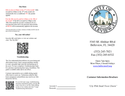 New Customer Brochure