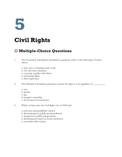5 Civil Rights