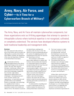 Army, Navy, Air Force, and