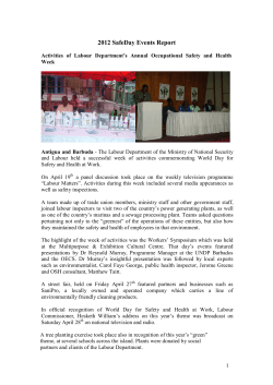 2012 SafeDay Events Report