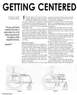 getting centered