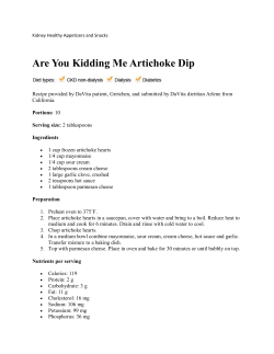 Are You Kidding Me Artichoke Dip