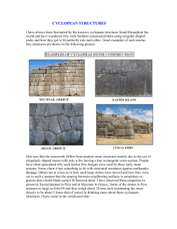 cyclopean structures