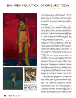 bay area figuration: origins and today