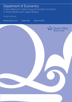 full paper - Queen Mary University of London