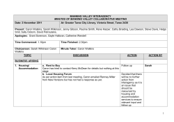 November 2011 - Manning Valley Neighbourhood Services