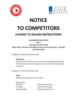 notice to competitors