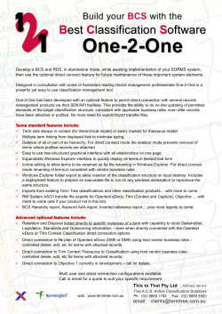 Develop a BCS and RDS, in standalone mode, while