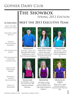 The Showbox 1 - Gopher Dairy Club