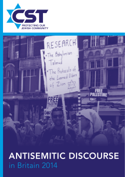 antisemitic discourse - Community Security Trust