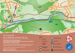 St. Fagans Buildings Stone Trail