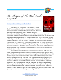 The Masque of The Red Death