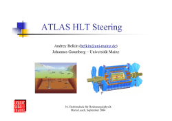ATLAS HLT Steering