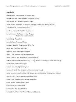 Open as PDF - Laura (Riding) Jackson Foundation