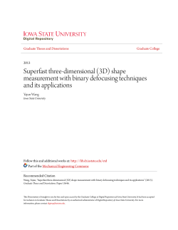 Superfast three-dimensional (3D) shape measurement with binary