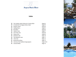 Aegean Suites Hotel Presentation File