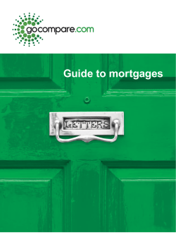 Guide to mortgages