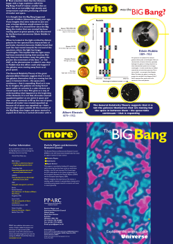Big Bang - School Science