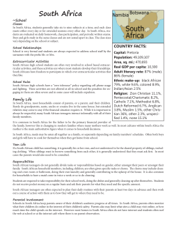Student Life Cultural Profiles by Country.indd