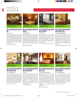 HOTELS IN ROME