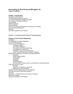 a detailed table of contents.