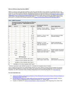 MERV - Oneida Air Systems