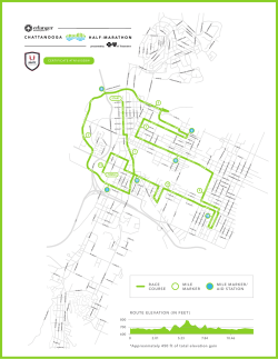 ROUTE ELEVATION (IN FEET) MILE MARKER MILE MARKER/ AID