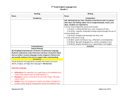 5th Grade English Language Arts Bundle 5