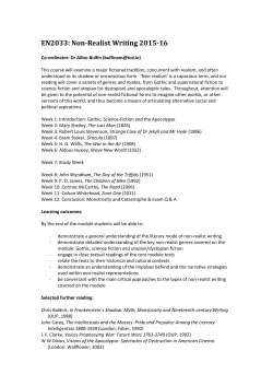 Non-Realist Writing
