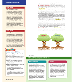 DIFFERENTIATING INSTRUCTION