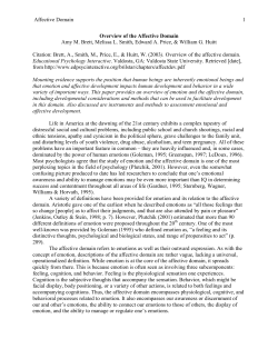 Affective Development - Educational Psychology Interactive