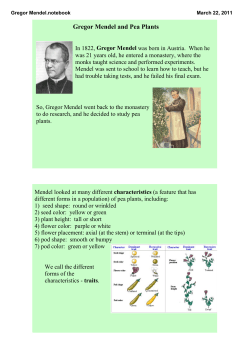 Gregor Mendel.notebook