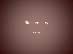 Biochemistry