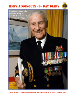 d - day diary - Historica Canada Education Portal