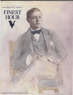 FINEST HOUR - WinstonChurchill.org