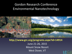 Environmental Applications of Nanotechnology for Water Purification