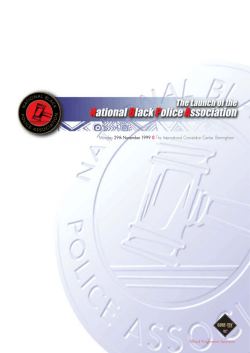 1999 - National Black Police Association
