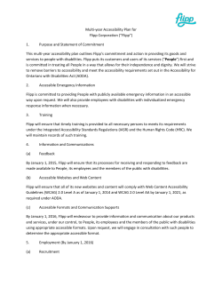 Accessibility Plan