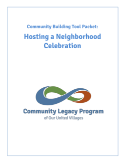 Neighborhood Celebration