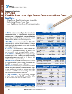 FBT -300 - Times Microwave
