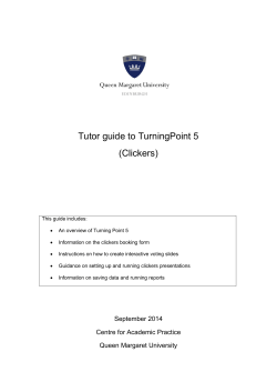 Documentation for TurningPoint 5