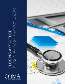 closing a practice: a guide for physicians