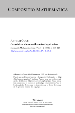 F-crystals on schemes with constant log structure