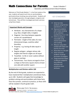 Module 7 Letter - Newark City Schools